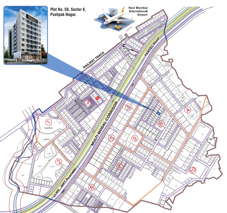 Om Vaastu Residency, Ulwe — floor plan 2