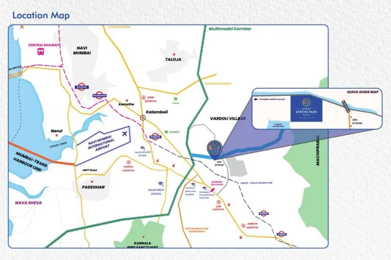 Anant Serene Villas II, New Panvel — floor plan 1