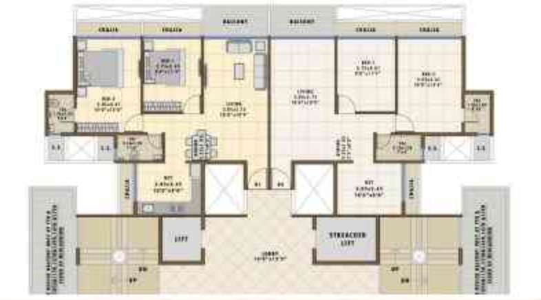 Neelkanth Avenue, Kharghar — floor plan 1