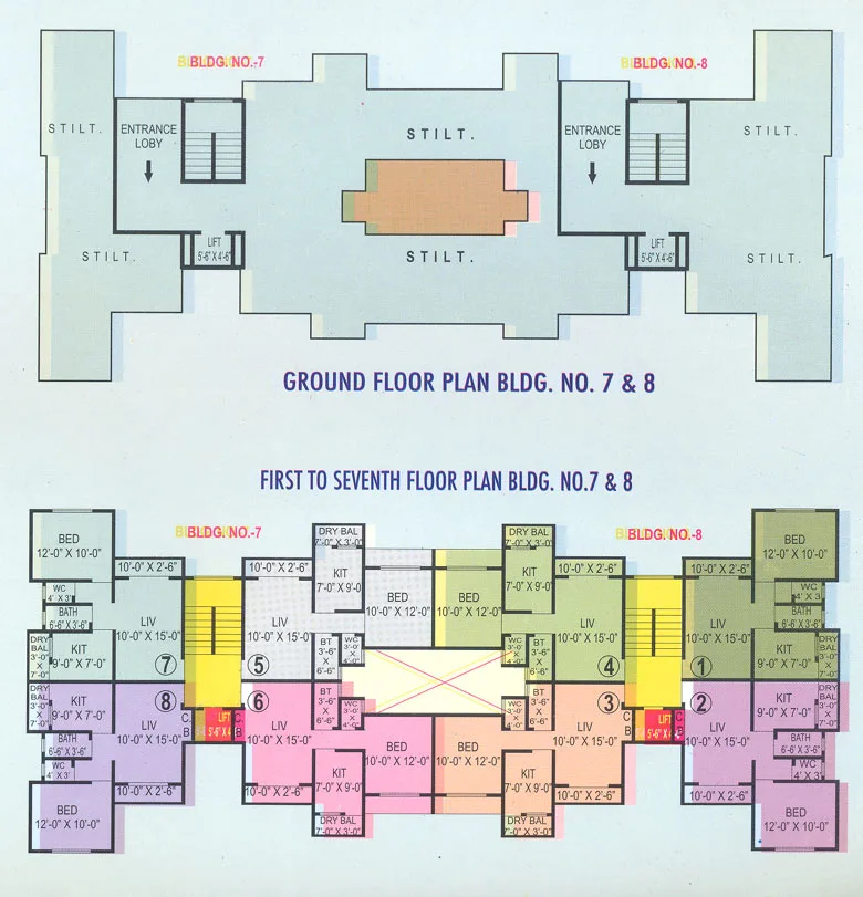 Mahadev Complex, Mira Road — floor plan 1