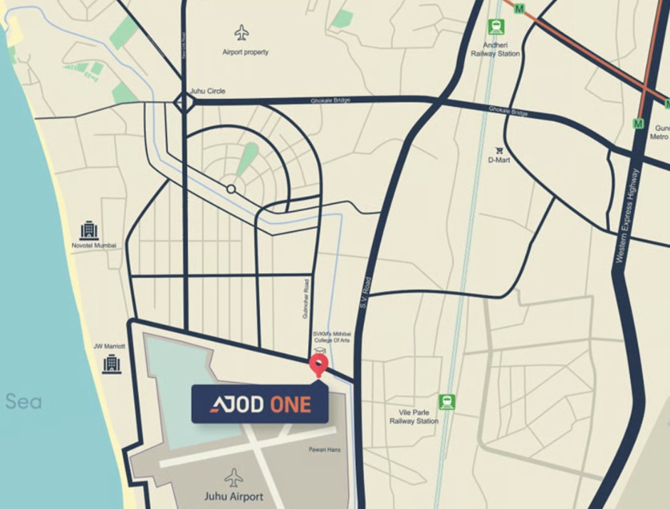 Ajod One, Andheri West — floor plan 2