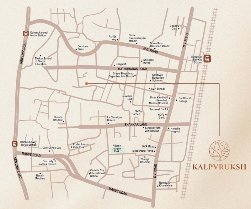 Kalpvruksh, Kandivali West — floor plan 1