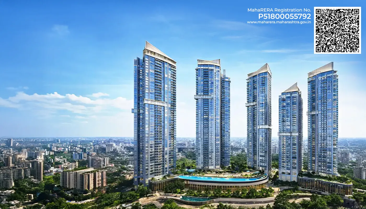 2 BHK Semi-Furnished in Runwal Auris , Malad West