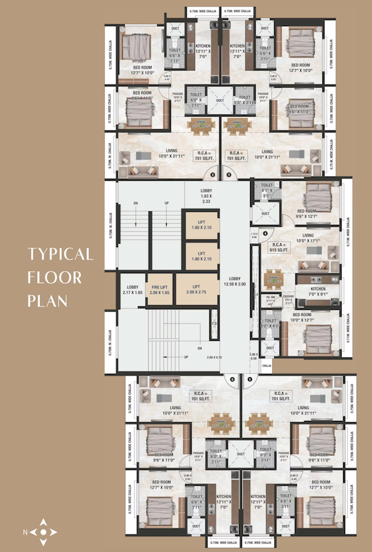 Sheetal Ekta, Malad East — floor plan 1