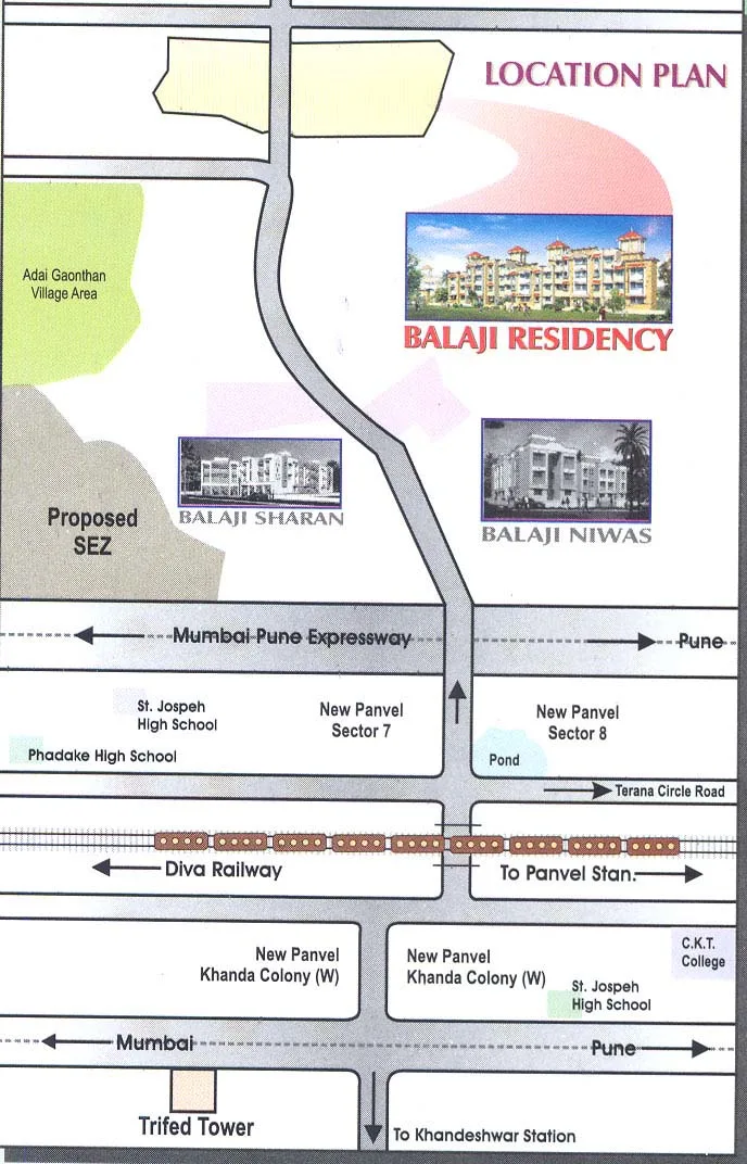 Balaji Residency, New Panvel — floor plan 2
