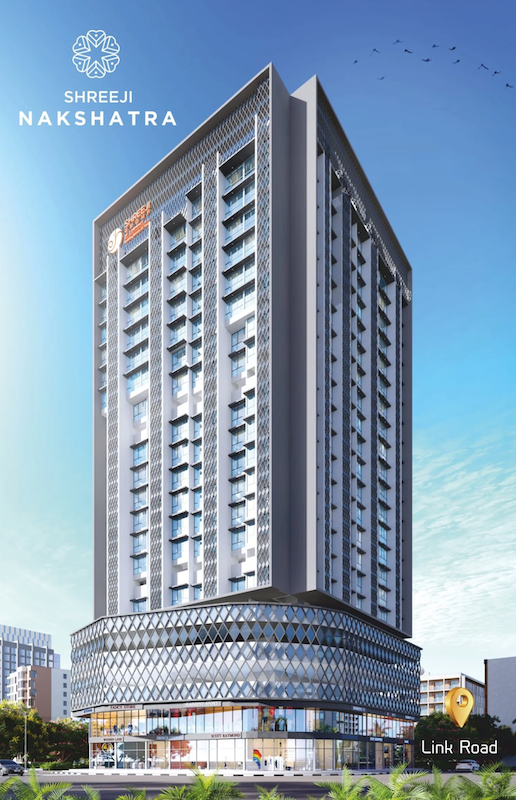 Shreeji Nakshatra, Malad West Shreeji Nakshatra by Shreeji Group, Link Road, — project cover