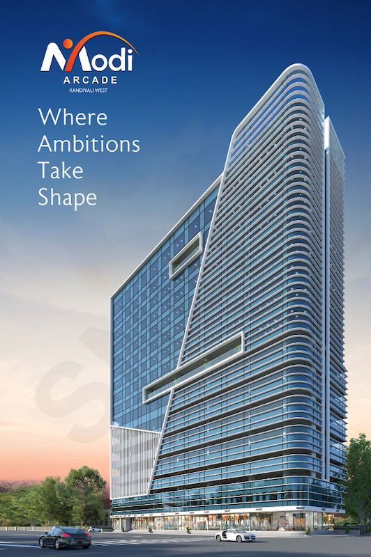 Modi Arcade by Rajendra Modi & Others, Narayan Joshi Cross Road No.1, Nr, Kandivali Station West, — project cover