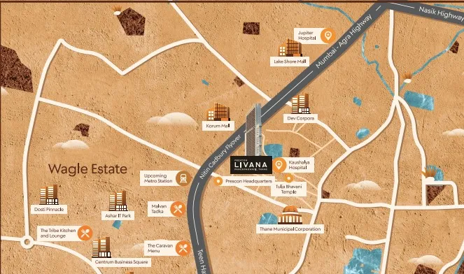 Prescon Livana, Panchpakhadi — floor plan 1