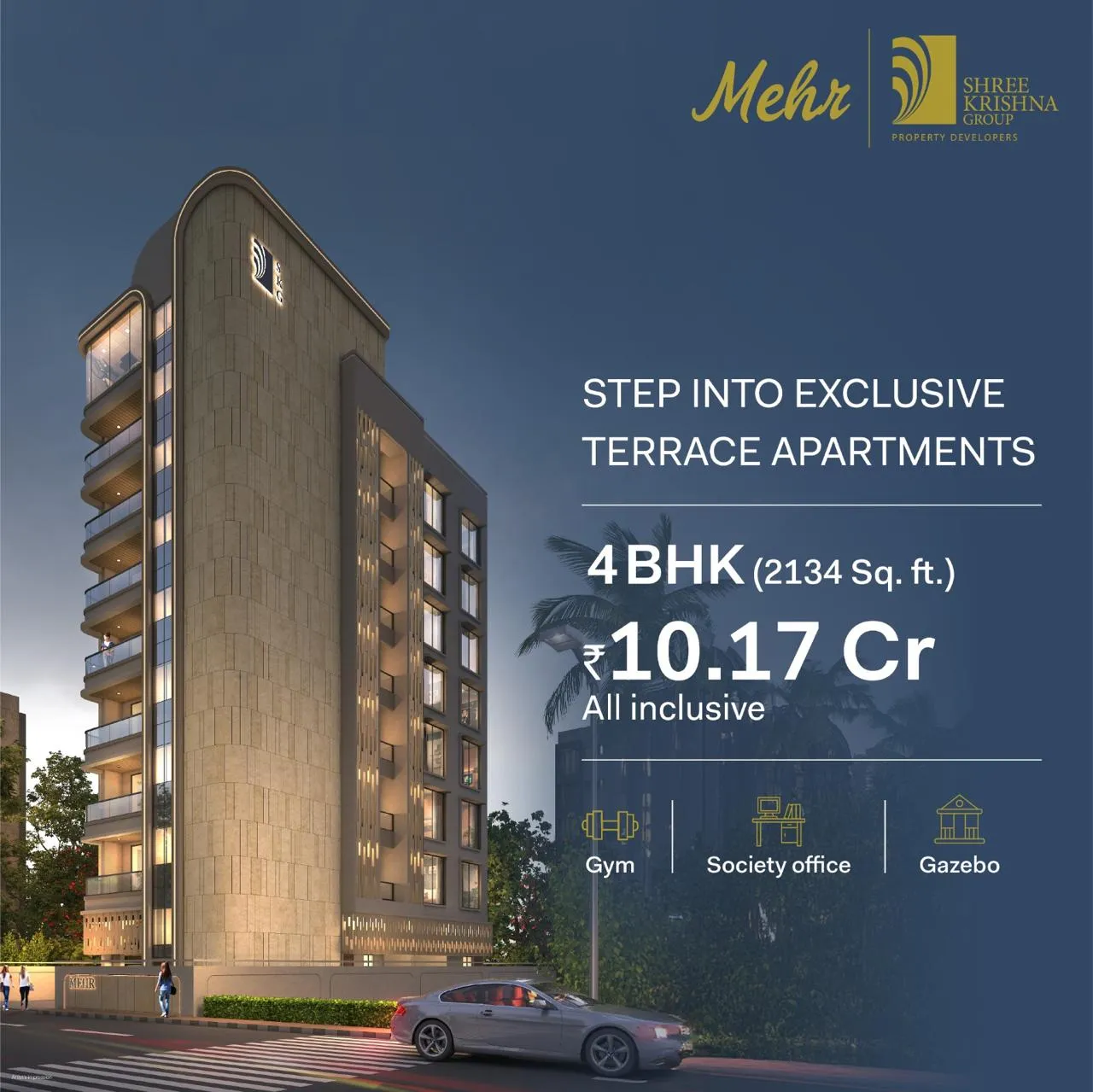 Mehr by Shree Krishna Group, SKG Mehr, 466, 14th Road — project cover