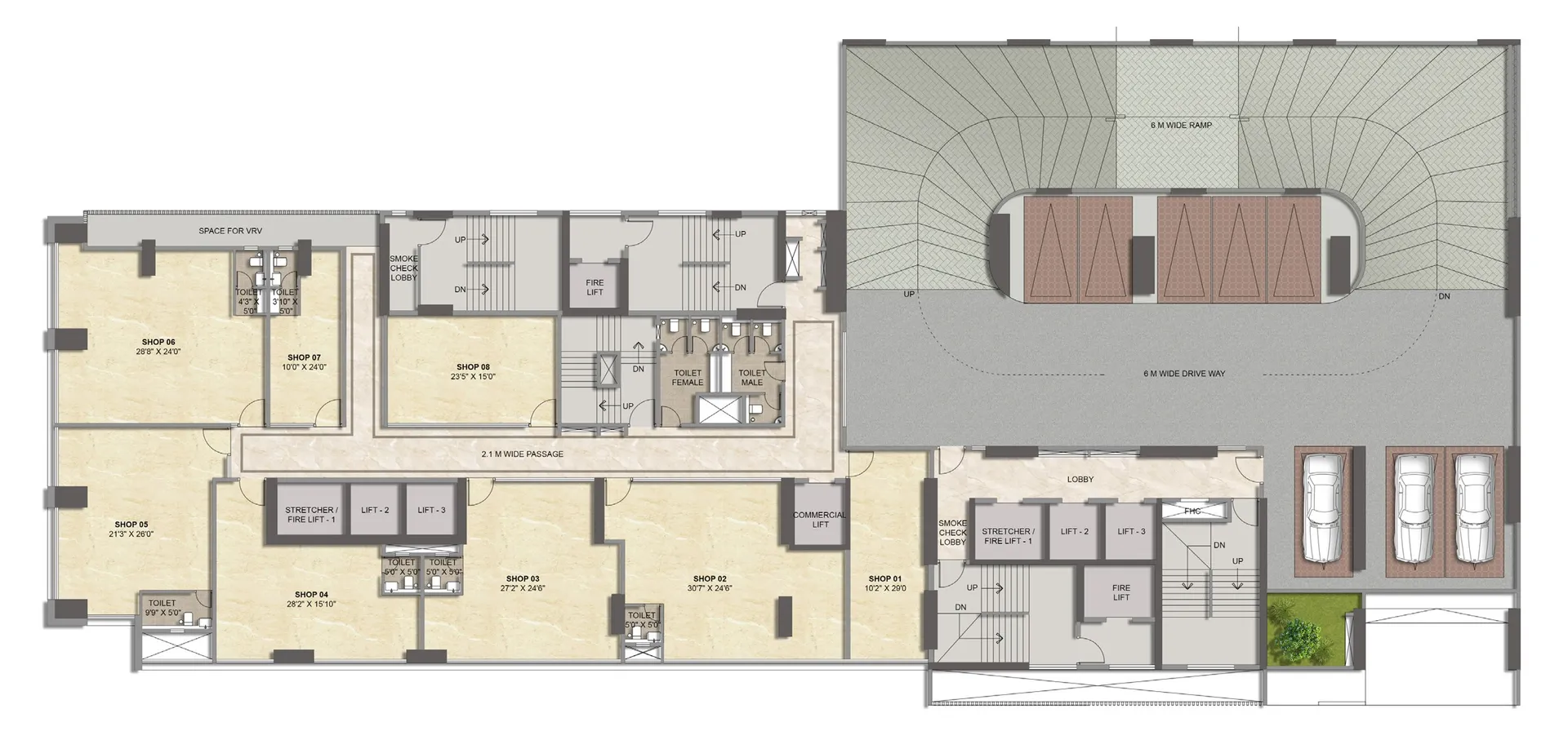 Blue Zone, Malad East — floor plan 7