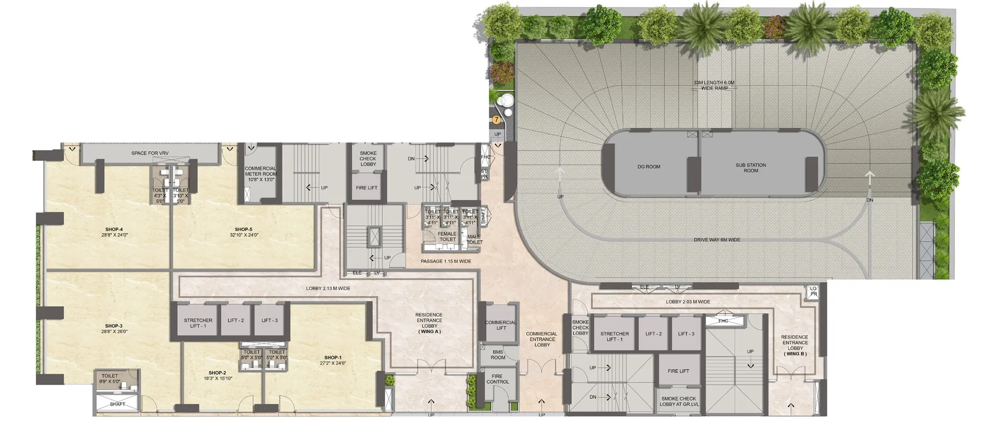 Blue Zone, Malad East — floor plan 8