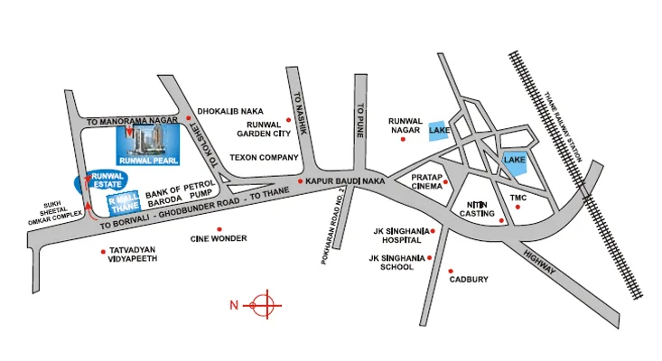 Runwal Pearl, Thane West — floor plan 2