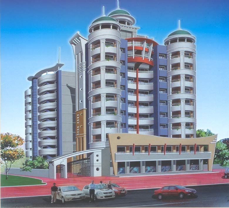 2 BHK Semi-Furnished in Sai Anand Plaza, Mira Road