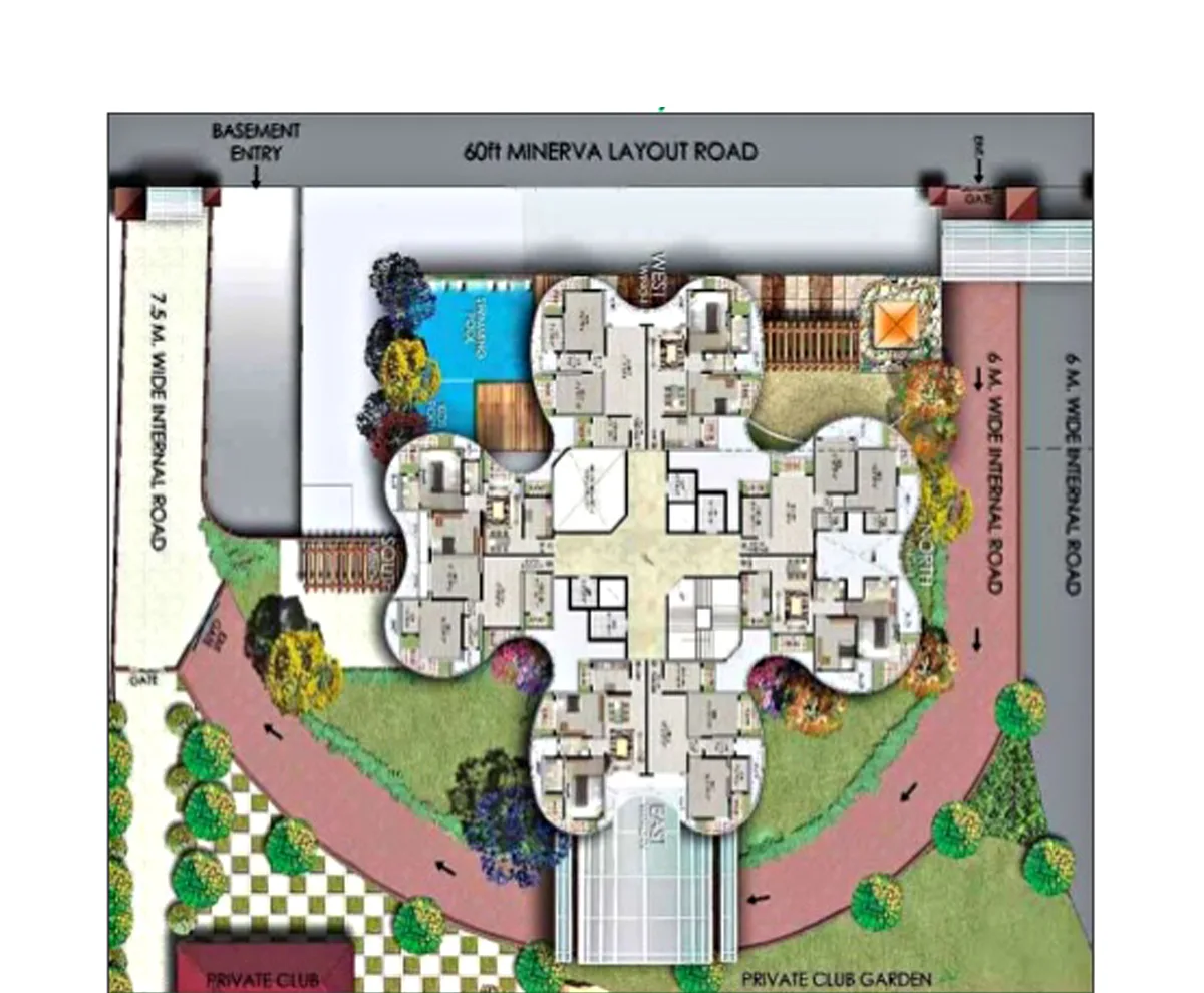 Marathon Monte Carlo, Mulund West — floor plan 1