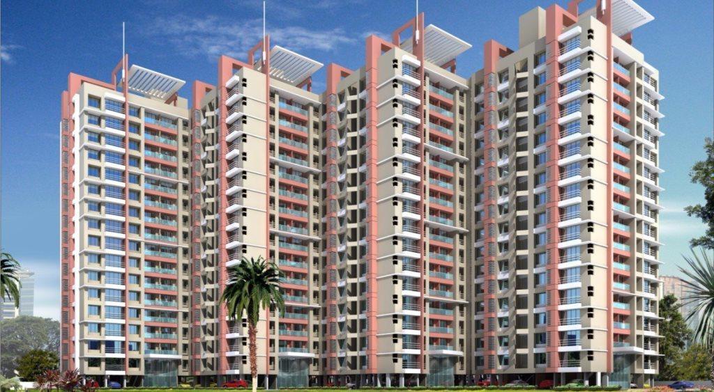 2 Semi-Furnished in Sudarshan Sky Garden , Thane West
