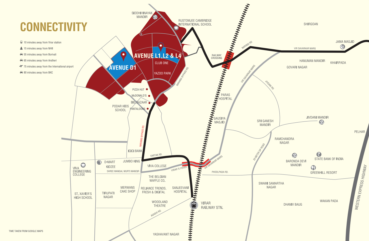 Rustomjee Virar Avenue L1 - L2 and L4 Wing H and Retail, Virar — photo 1