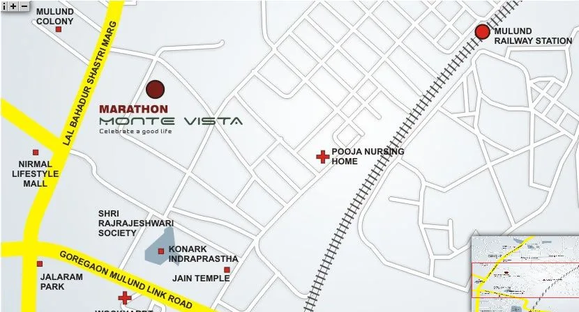 Marathon Monte Vista, Mulund West — floor plan 1