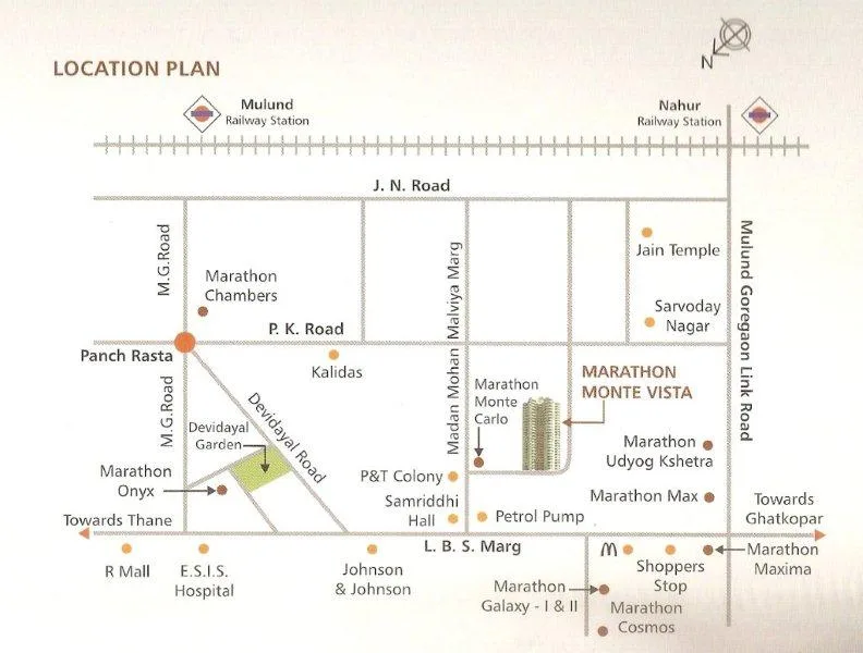 Marathon Monte Vista, Mulund West — floor plan 2