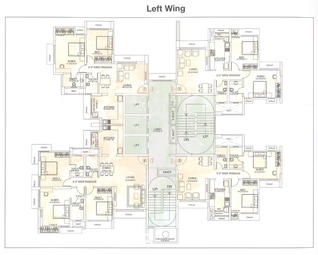 Flying Kite, Bhandup — floor plan 1