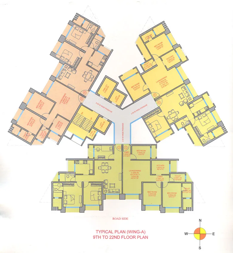 Universal Garden, Jogeshwari — floor plan 1