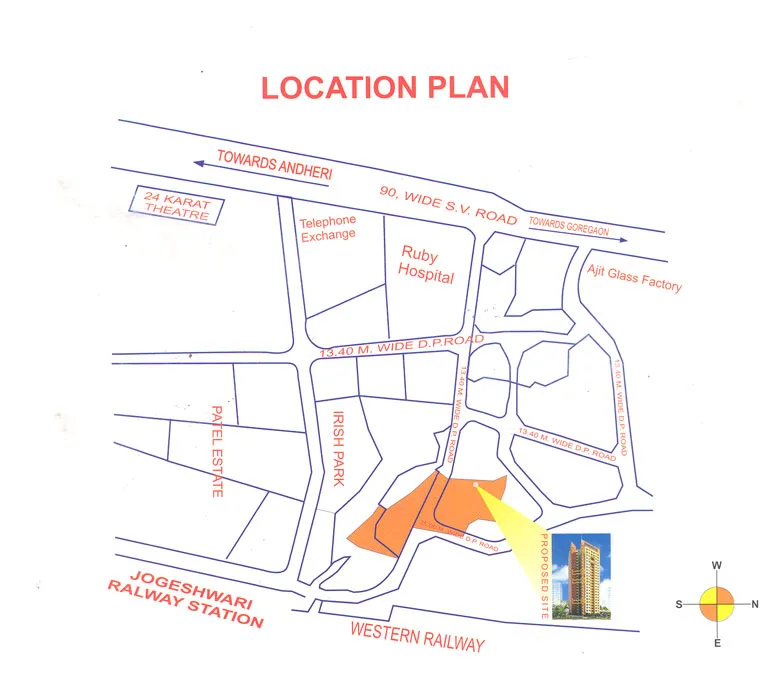 Universal Garden, Jogeshwari — floor plan 2