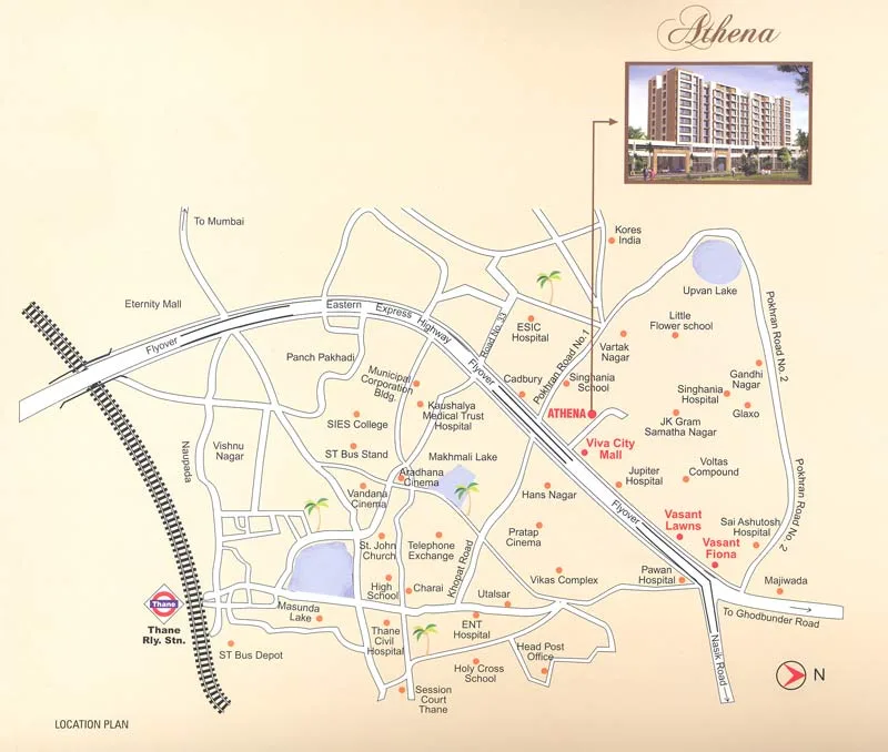 Athena, Thane West — floor plan 2