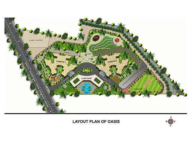 Acme Oasis, Kandivali East — floor plan 1