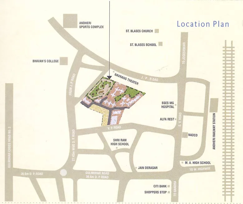 Indian Ocean C Wing, Andheri West — floor plan 2