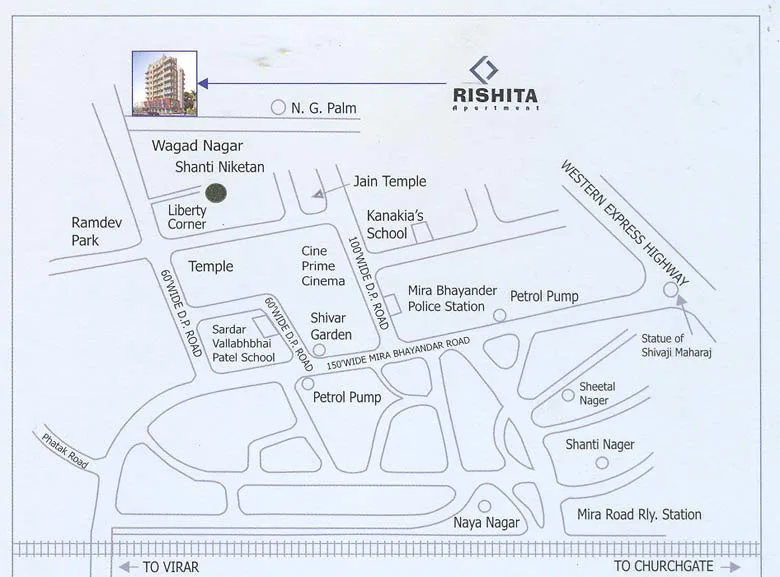 Rishita Apartment, Mira Road — floor plan 2