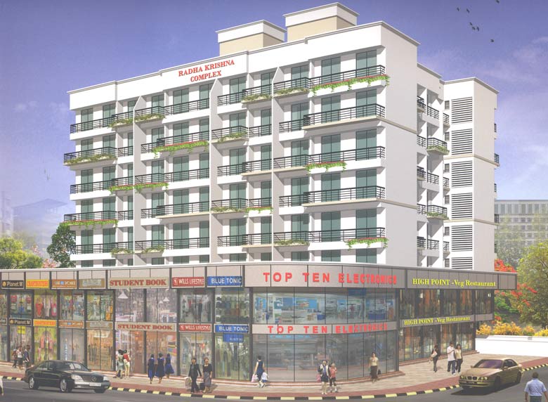 2 BHK Unfurnished in Radha Krishna Complex , Kharghar