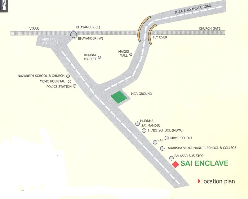 Sai Enclave, Mira Road — floor plan 2