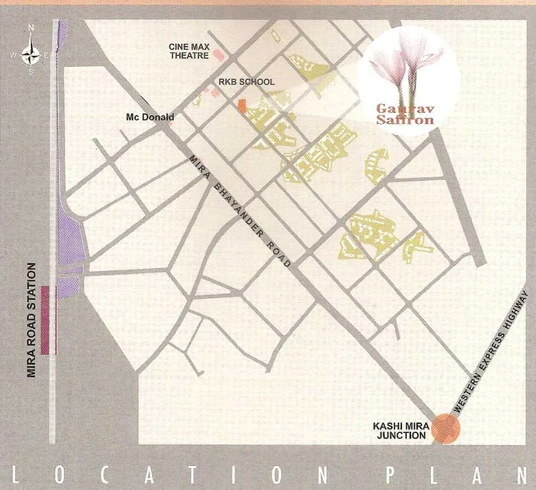 Gaurav Saffron, Mira Road — floor plan 2