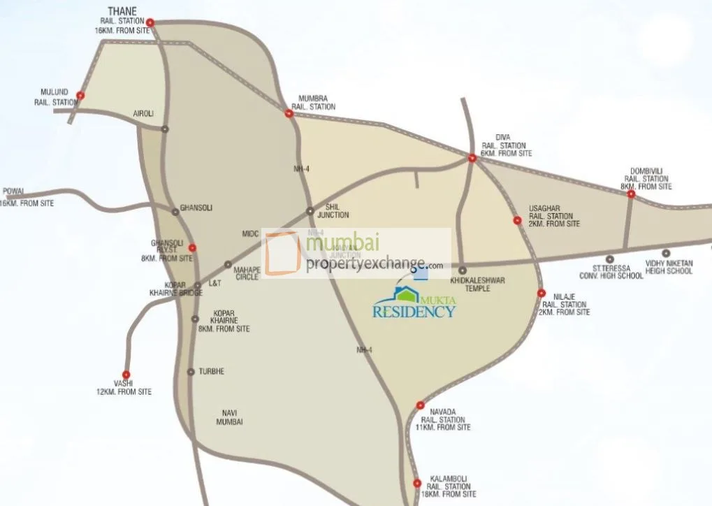 Mukta Residency, Thane West — floor plan 2