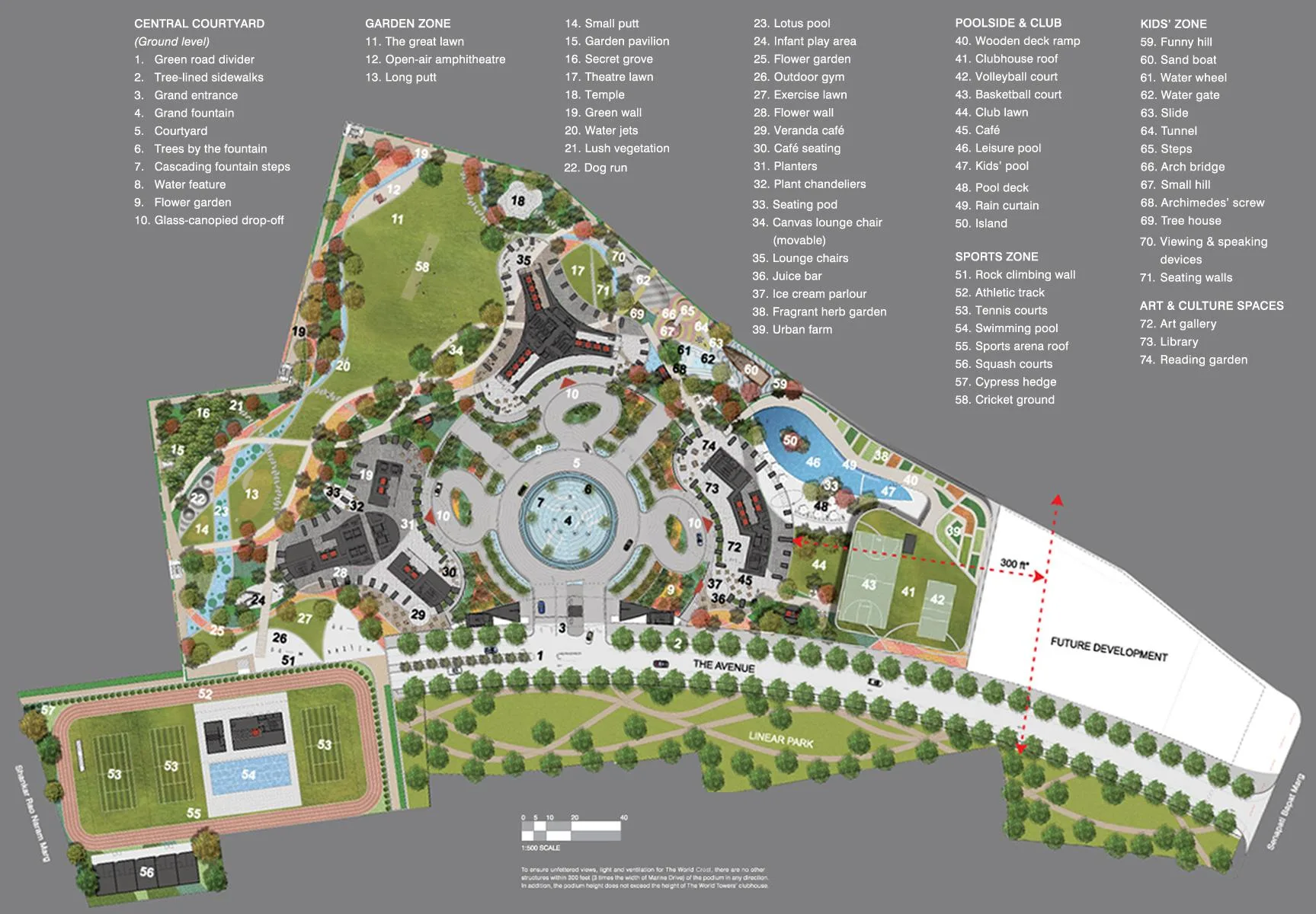 Lodha World One, Lower Parel — floor plan 1