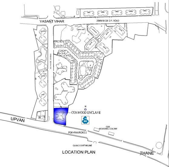 Conwood Enclave, Thane West — floor plan 2