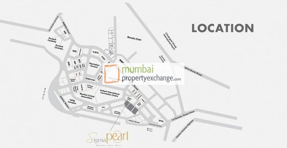 Signia Pearl, Bandra East — floor plan 2