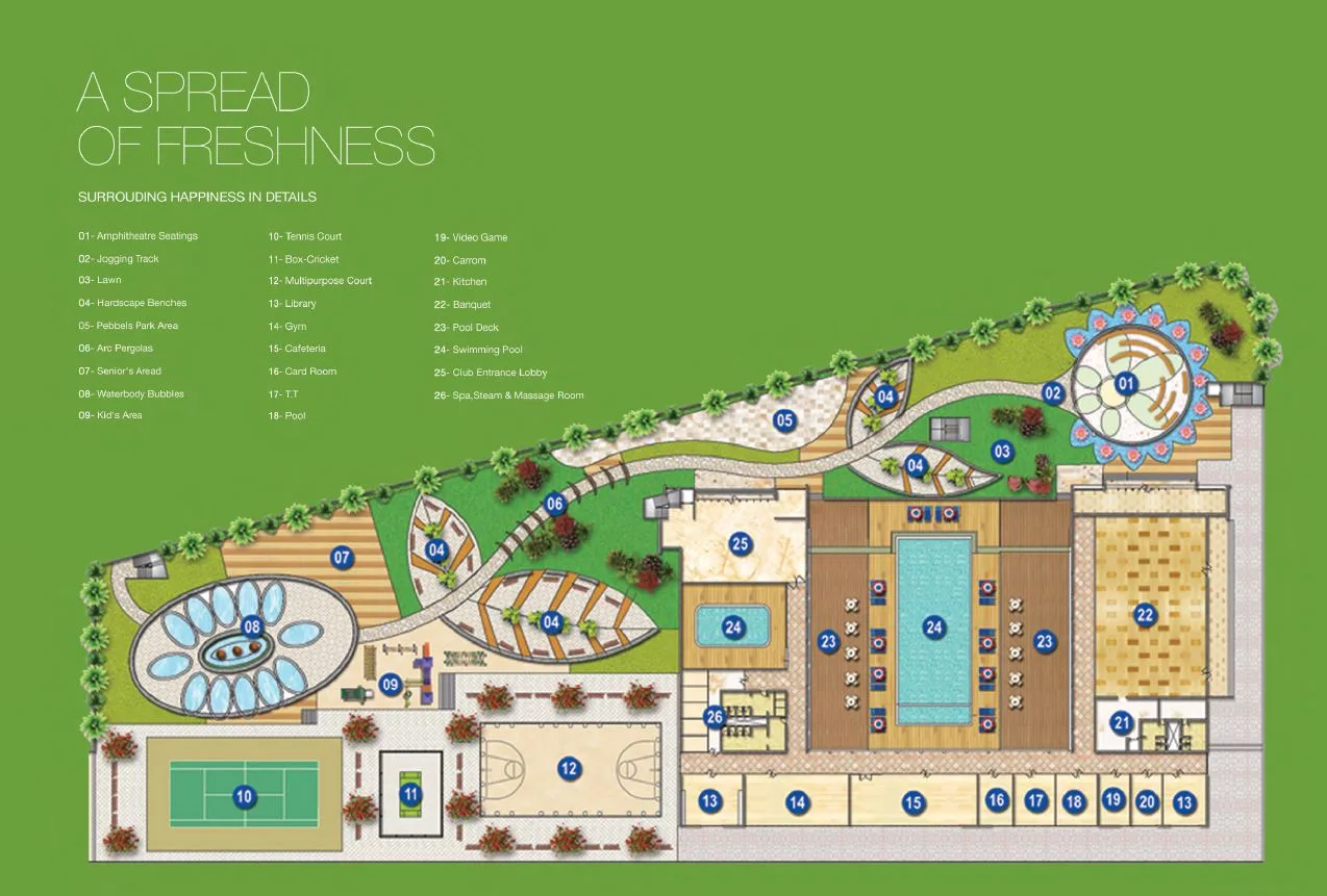 Green World, Airoli — floor plan 1