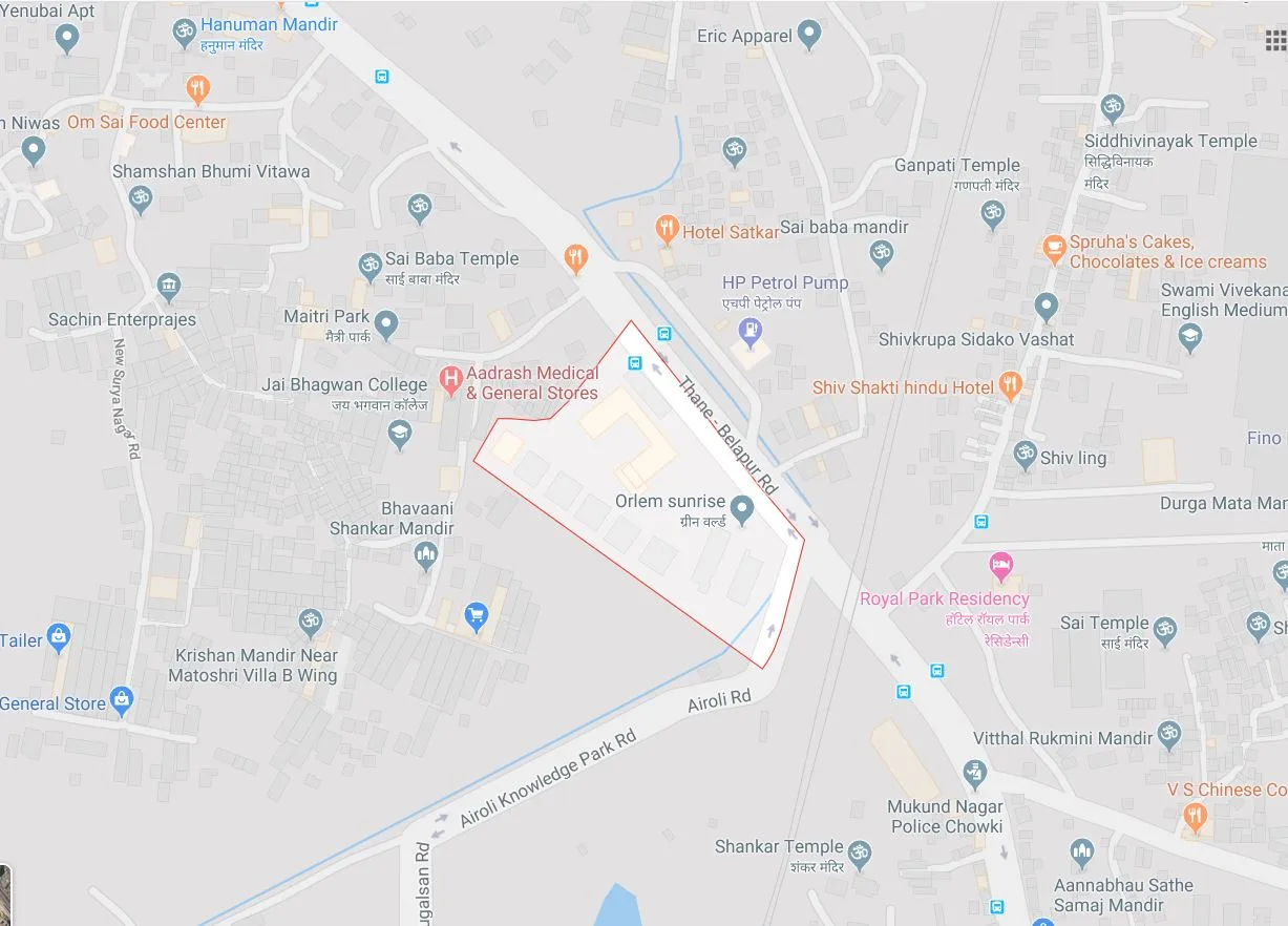 Green World, Airoli — floor plan 2