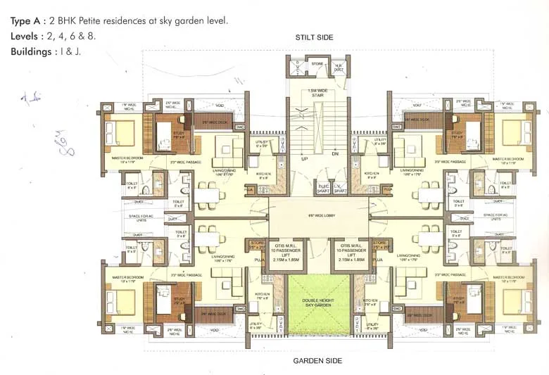 Lodha Eternis Idyllia B, Serena B, Natura B And C, Andheri East — floor plan 1