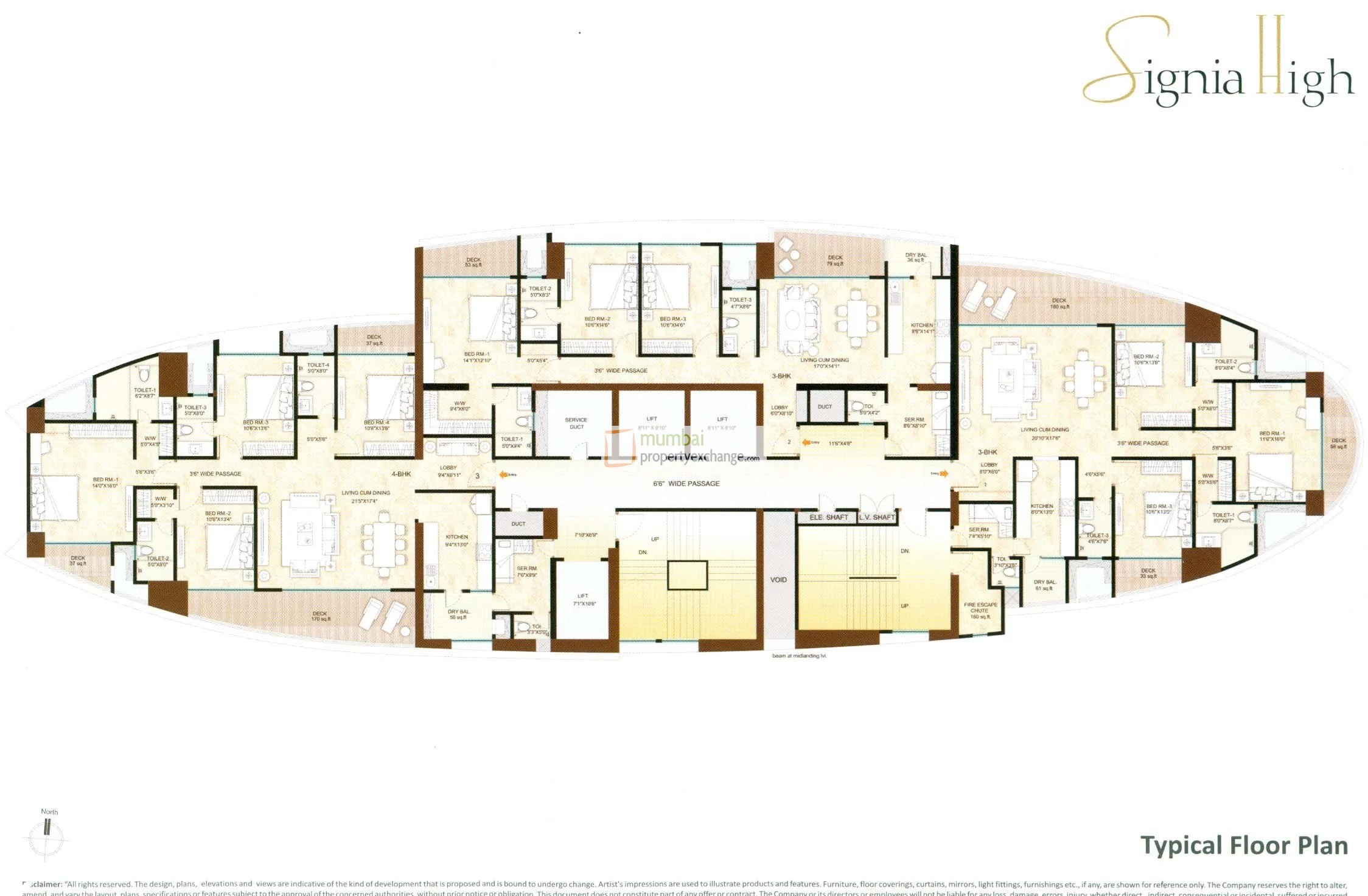 Signia High, Borivali East — floor plan 1