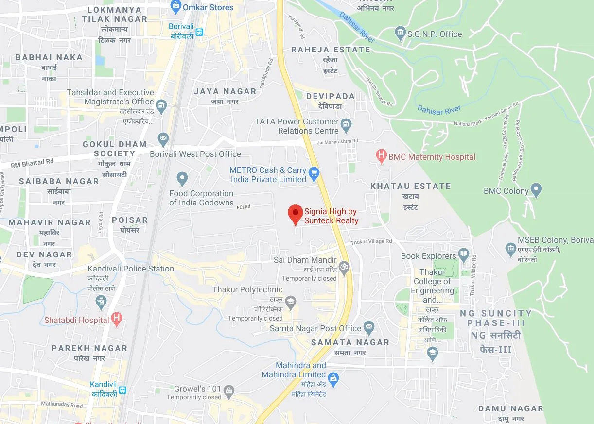 Signia High, Borivali East — floor plan 2