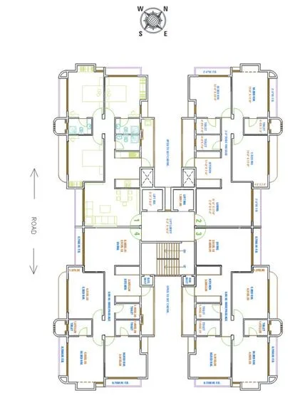 Aster Ambrosia, Mira Road — floor plan 1