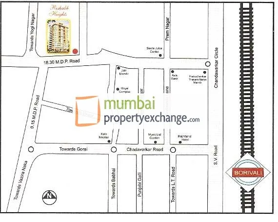 Rishabh Heights, Borivali West — floor plan 2