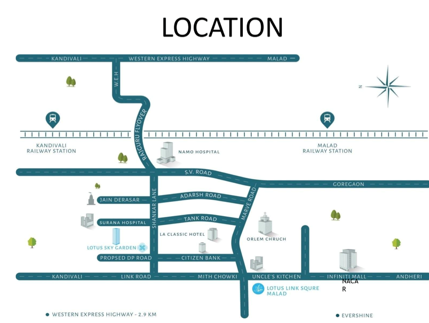 Lotus Sky Gardens, Malad West — floor plan 2