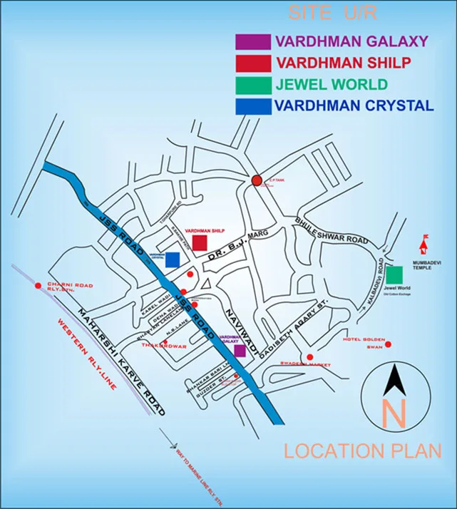 Vardhman Crystal, Mumbai Central — floor plan 1