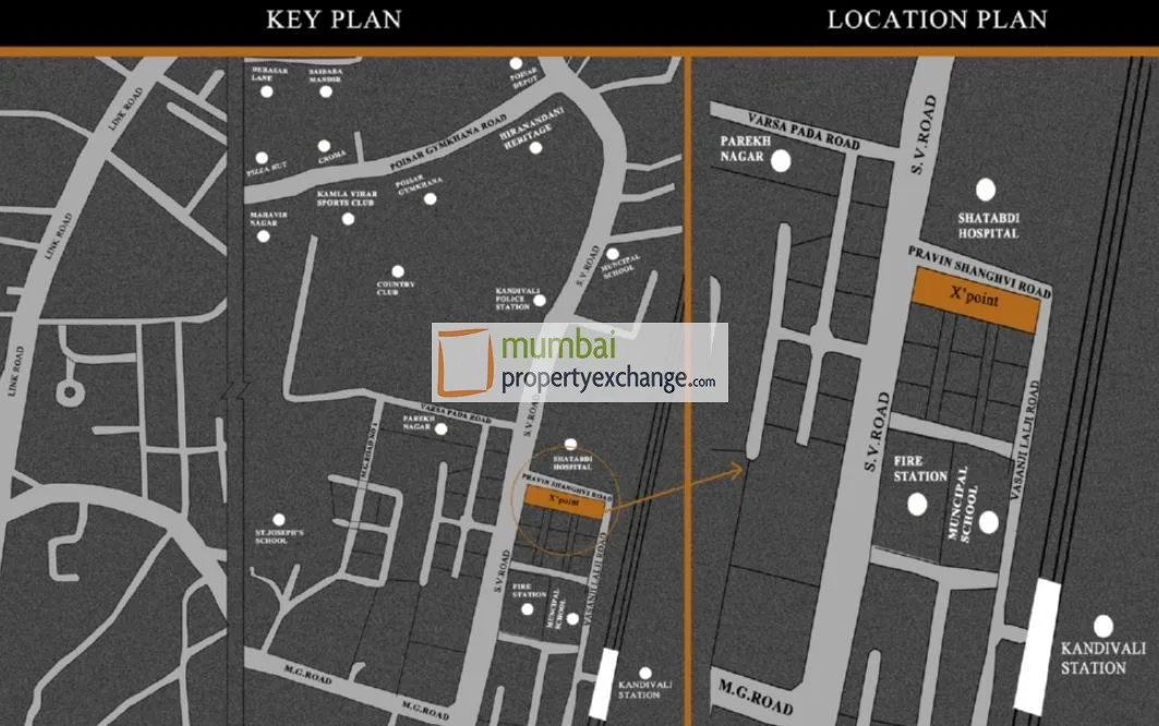 X Point, Kandivali West — floor plan 2