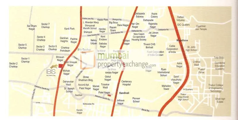 Ibis, Kandivali West — floor plan 2