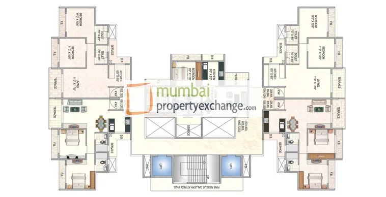 Sai Ganga, Ulwe — floor plan 1