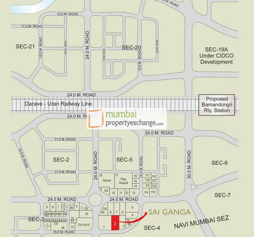 Sai Ganga, Ulwe — floor plan 2