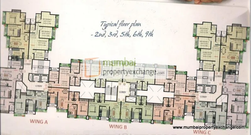 Kasturi Heights, Bhayandar — floor plan 1